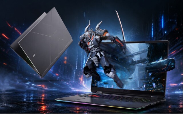 Acer anuncia notebook com Ryzen AI Max+ 395 e tela 3D que dispensa óculos