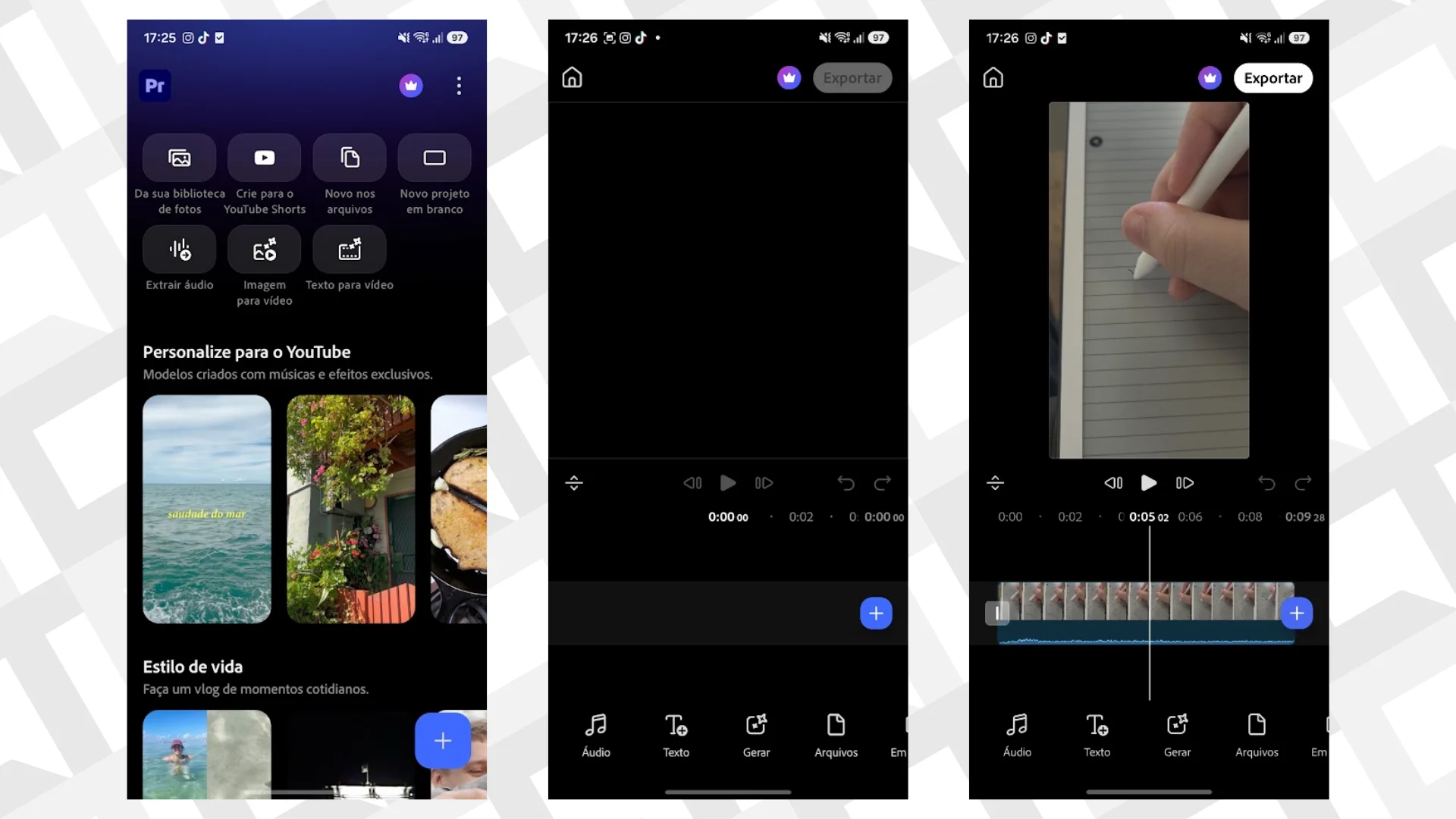 Adobe Premiere chega grátis ao Android com exportação em 4K sem marca d’água