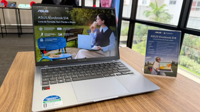 ASUS lança notebook Vivobook S14 com o processador Snapdragon X no Brasil