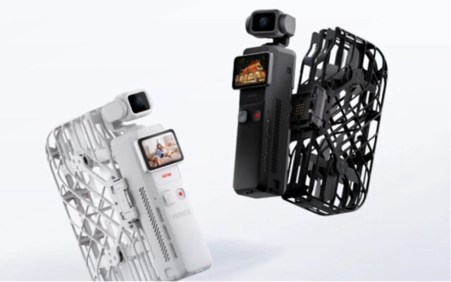 Câmera com gimbal que vira drone HOVERAir Versa é lançado no Indiegogo