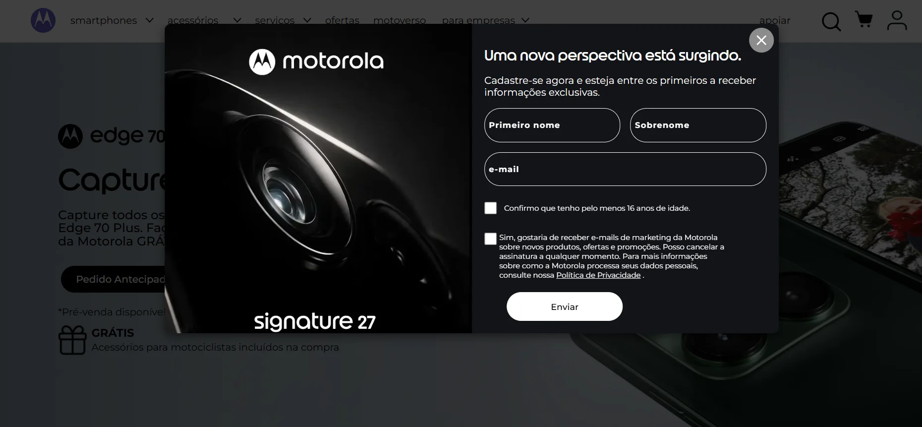 Celular Motorola com "câmera melhor que iPhone" vai ganhar versão de luxo