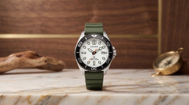 Citizen lança novo relógio Promaster Dive com mostrador elegante e bateria infinita