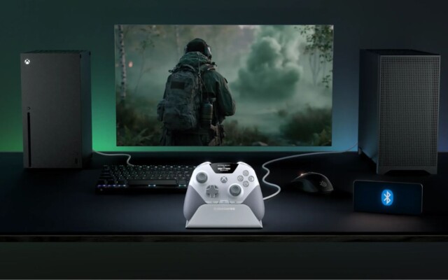 Controle SteelSeries Aeon Pro oferece dock com QuickSwitch entre Xbox e PC e “bateria infinita”