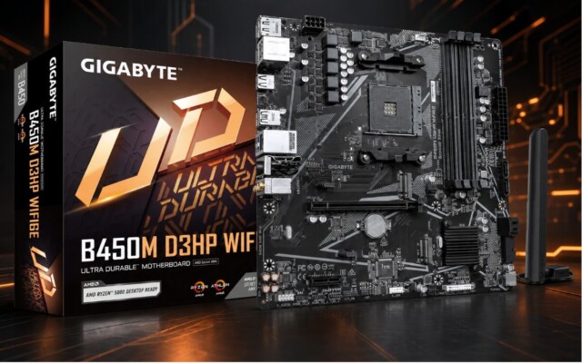 Em pleno 2026, GIGABYTE lança novas placas-mãe B450 para processadores Ryzen