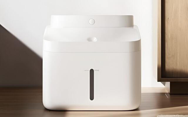 Fonte para pets da Xiaomi promete água limpa por 90 dias com um único filtro