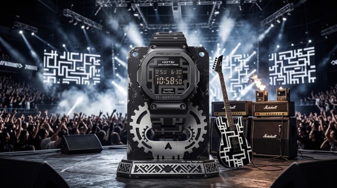 G-Shock de metal: Casio lança relógio em homenagem a renomado guitarrista
