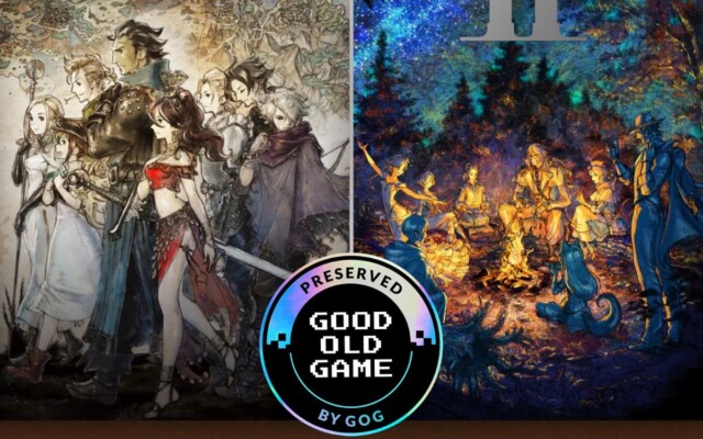 GOG acrescenta Octopath Traveler 1 e 2 ao Programa de Preservação e começa vendas no dia 8