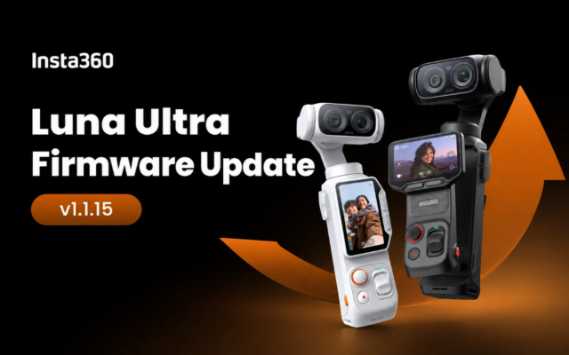 Insta360 Luna Ultra ganha várias melhorias em atualização de firmware
