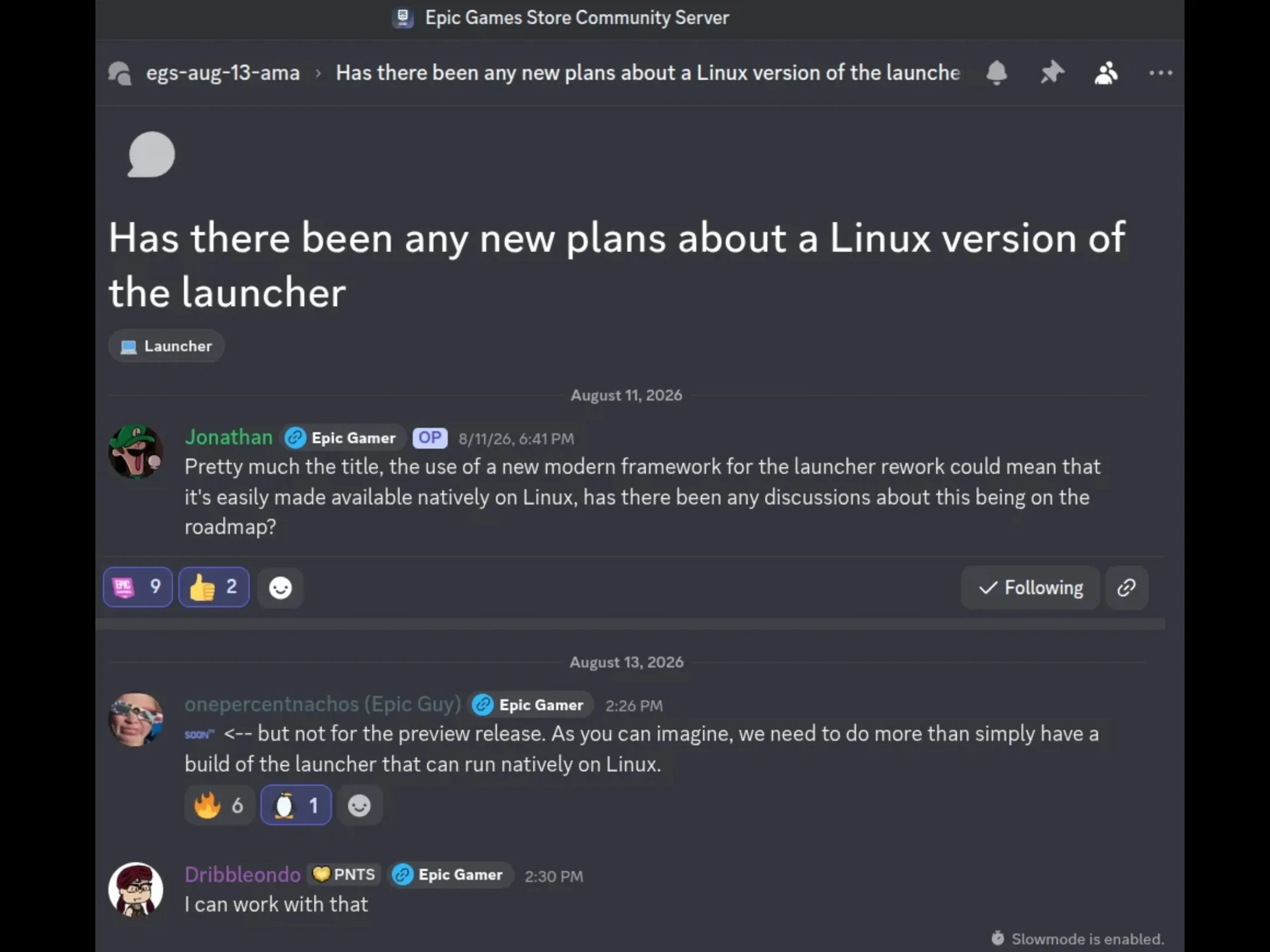 Launcher da Epic Games está a caminho do Linux e chega em breve
