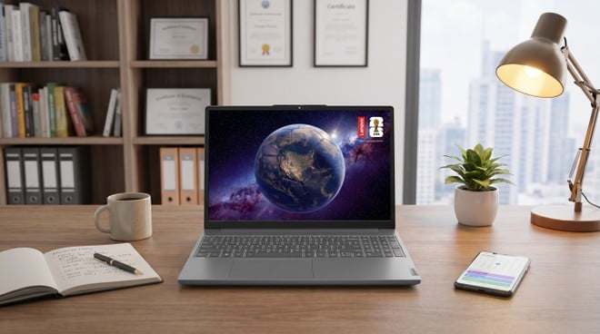 Lenovo IdeaPad Slim 3: notebook acessível com chip AMD surge em oferta em até 21x sem juros