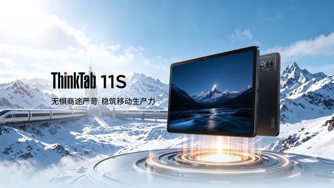 Lenovo lança ThinkTab 11S como tablet de produtividade com tela de alta resolução