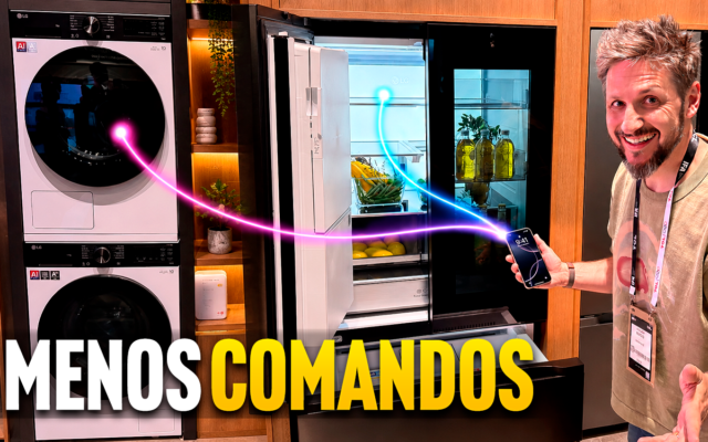 LG quer INTEGRAR geladeira, lava e seca como nunca antes