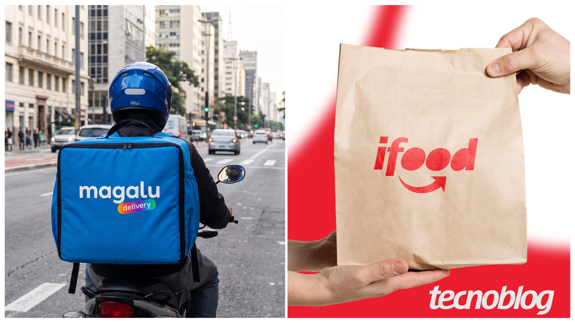 Magalu lança delivery de comida para rivalizar com o iFood