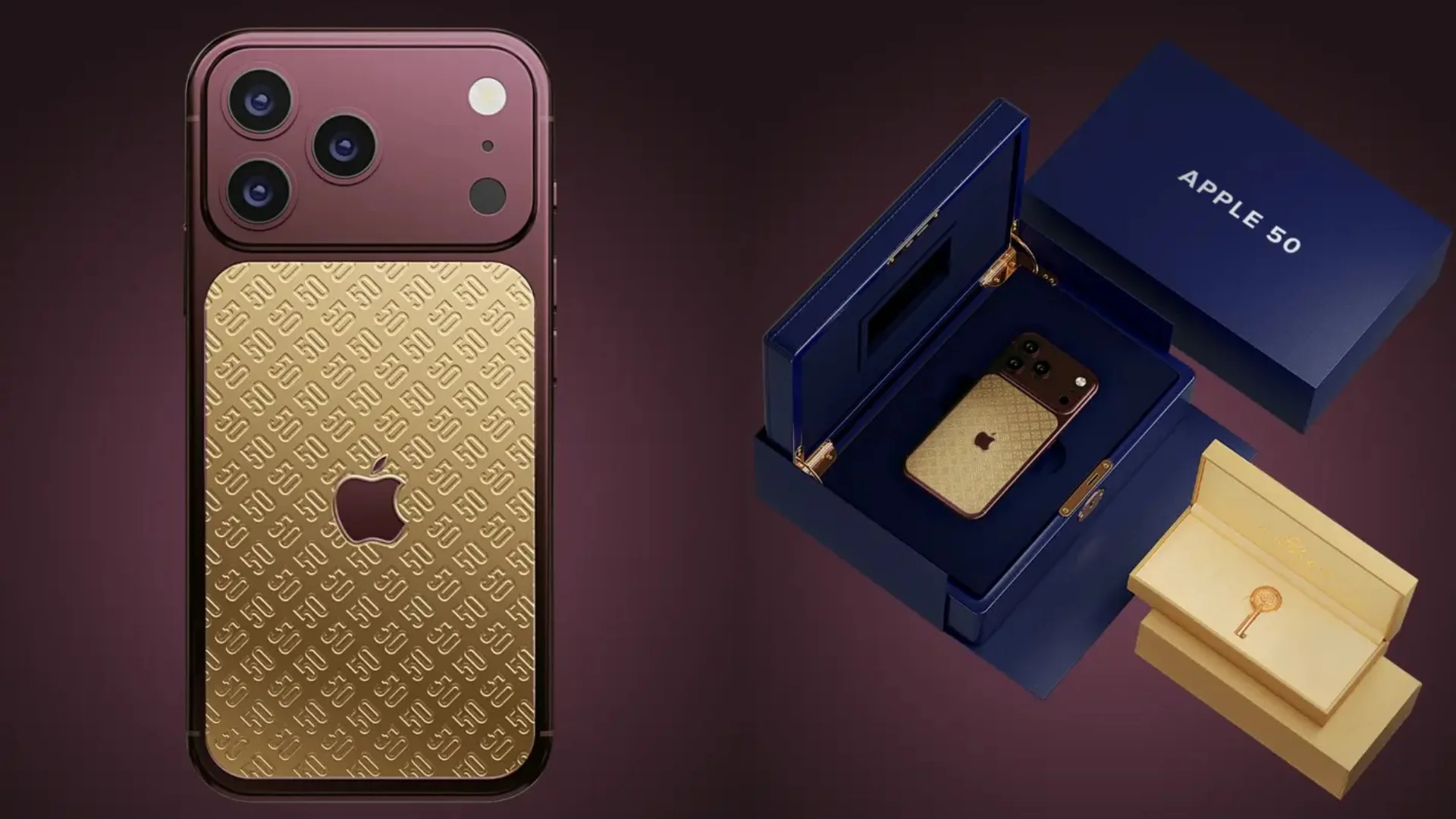 Marca celebra 50 anos de Apple com iPhone 18 Pro de ouro que passa dos R$ 40 mil