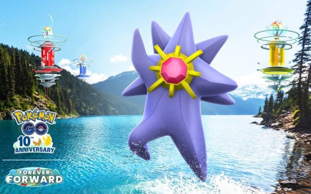 Mega Starmie estreia em Pokémon GO no Dia de Super Megarreides; veja data, bônus e recompensas