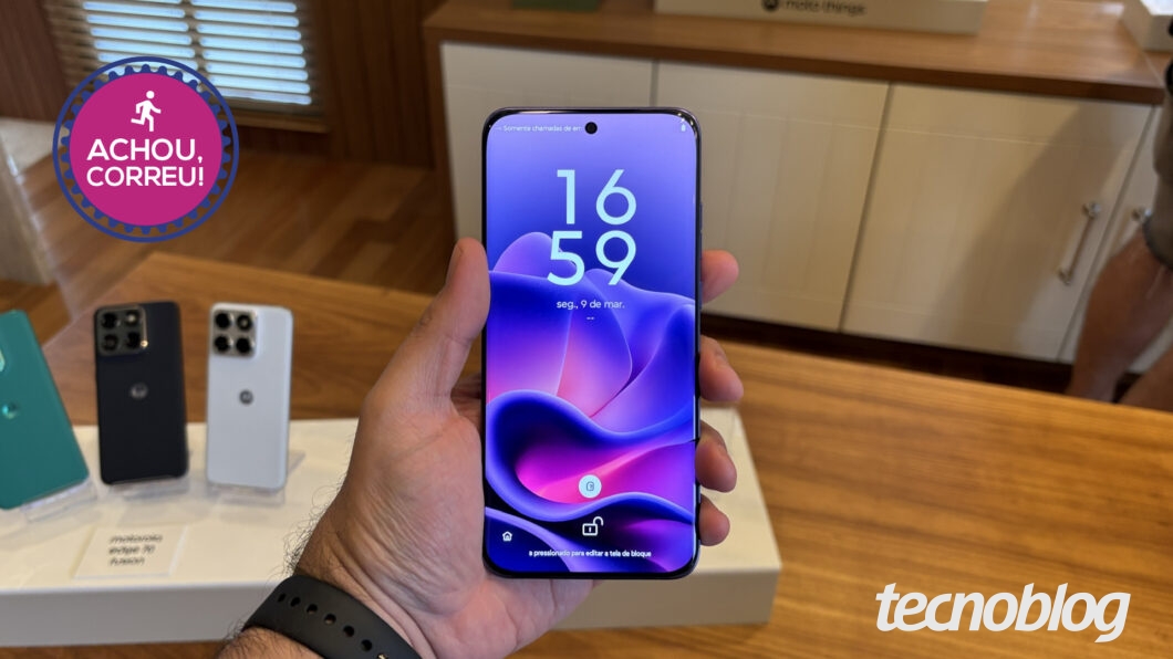 Motorola Edge 70 Fusion Plus tem queda histórica de preço no Magalu