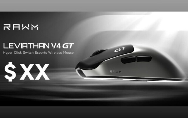 Mouse gamer Leviathan V4 GT promete switches de modo duplo por menos de US$ 100