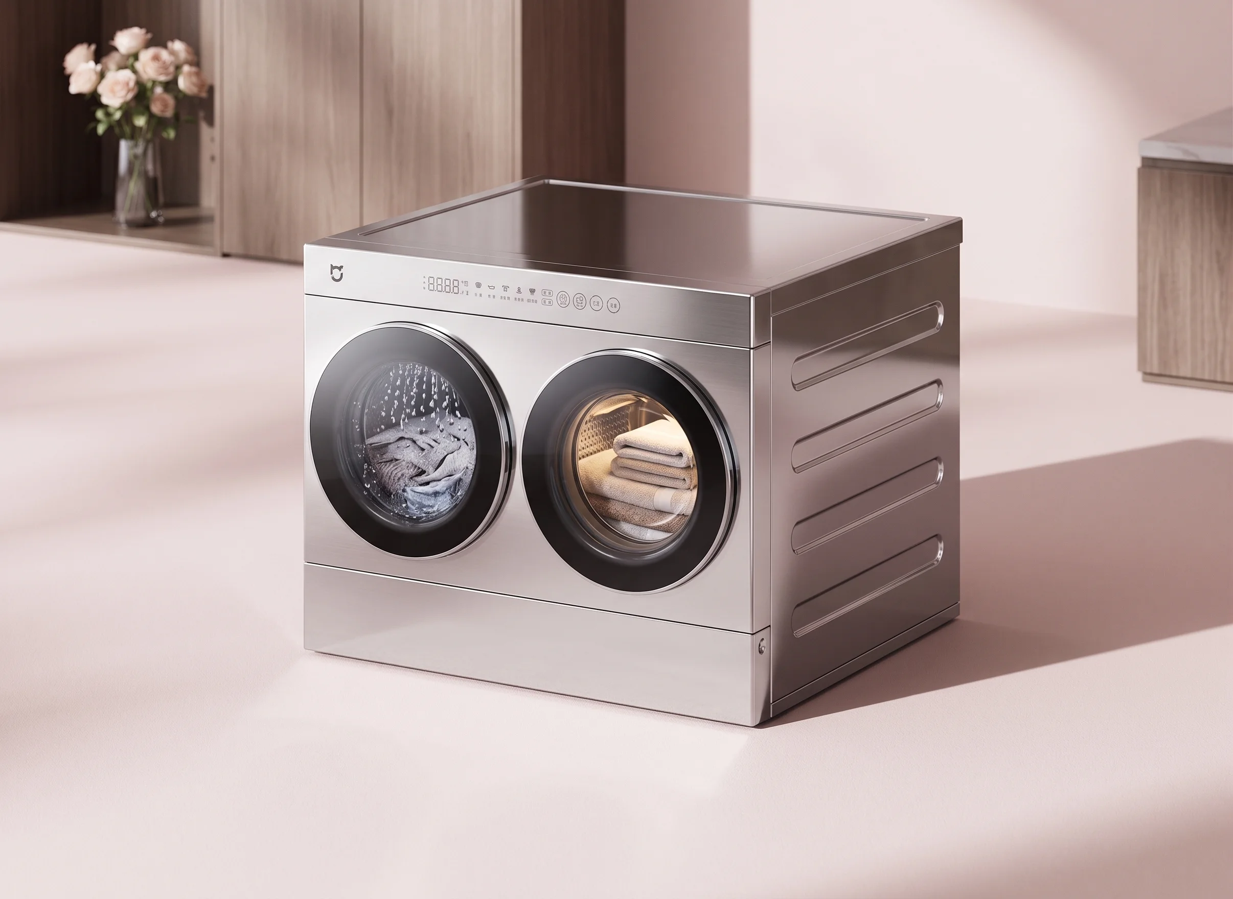 Nova máquina da Xiaomi parece de brinquedo, mas lava e seca em 40 min
