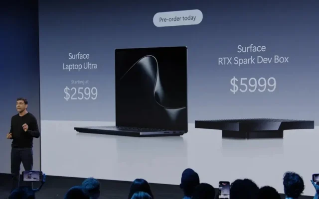 NVIDIA RTX Spark chega a notebooks em 16 de outubro com preços a partir de US$ 2.599