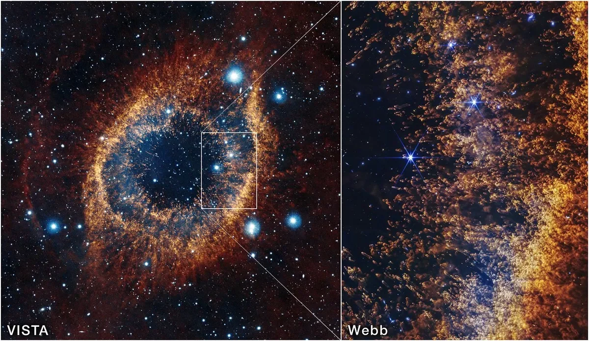 O que o fim de uma estrela a 650 anos-luz revela sobre o futuro do Sol?