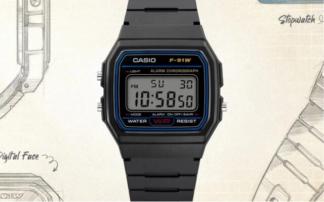 O relógio clássico da Casio ficou inteligente: novo modelo monitora exercícios e passos