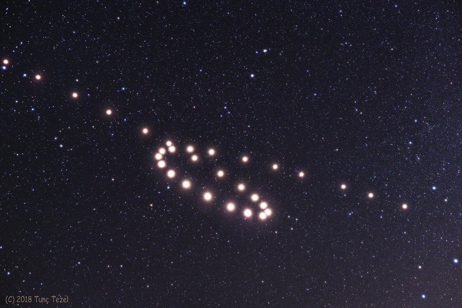 Ocultações lunares de planetas, movimento retrógrado e mais no Calendário Astronômico de setembro
