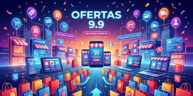 Ofertas 9.9: acompanhe as melhores ofertas em tempo real para celular e eletrônicos