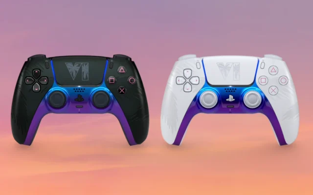 PlayStation revela DualSense de GTA 6 com duas edições inspiradas em Vice City