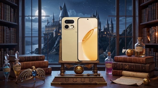 Realme 16 Pro 5G terá edição especial de Harry Potter com caixa que imita mala de Hogwarts