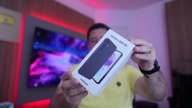 Samsung Galaxy A55 recebe o beta 3 da One UI 9.0 com Android 17; veja o que muda