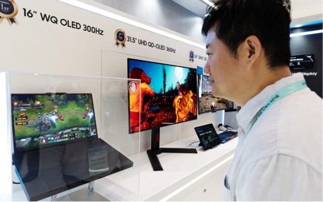 Samsung lança primeira tela OLED de 300 Hz do mundo para notebooks