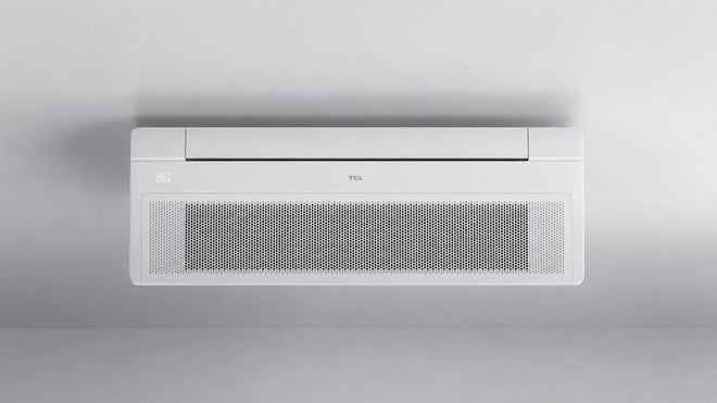 TCL lança ar-condicionado ultrafino Cassete 1 Via AI de 13 cm e economia de até 37%