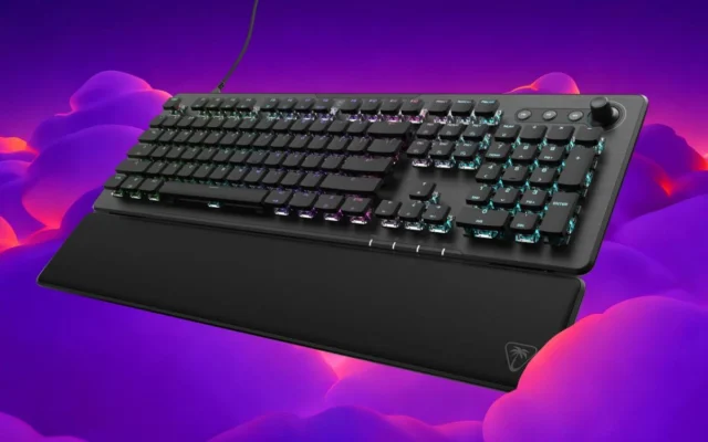 Turtle Beach lança Vucan II XP, novo teclado mecânico full-size com perfil baixo