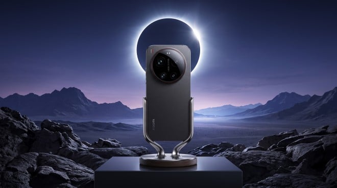 Xiaomi 17 Ultra confunde o Sol com a Lua e inventa detalhes em foto de eclipse